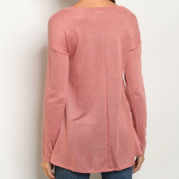 Mauve Colored Tunic Top - Picture 8 of 8